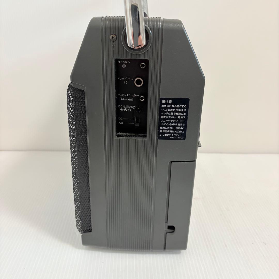 【マイク付属】ソニー カセットレコーダ TCM-1390 録音 再生機 拡声機能