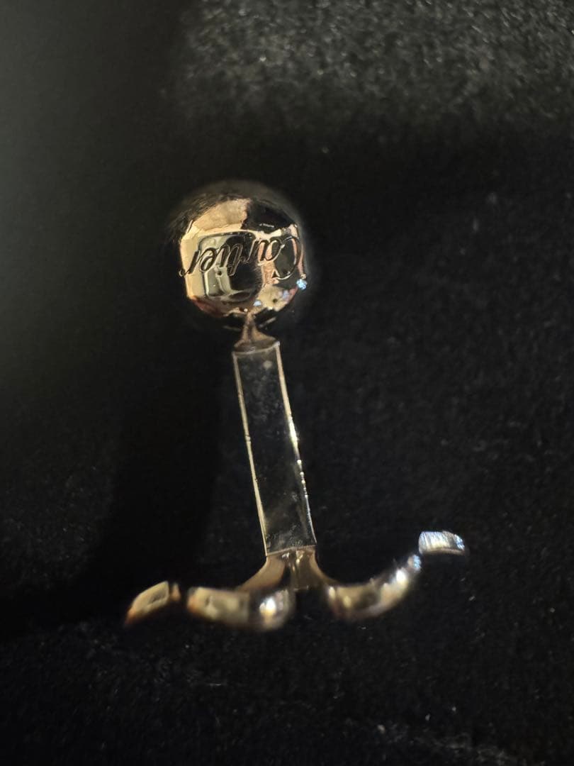 Cartier ヴィンテージ カフス Ag925 FRANCE刻印 箱付 正規品