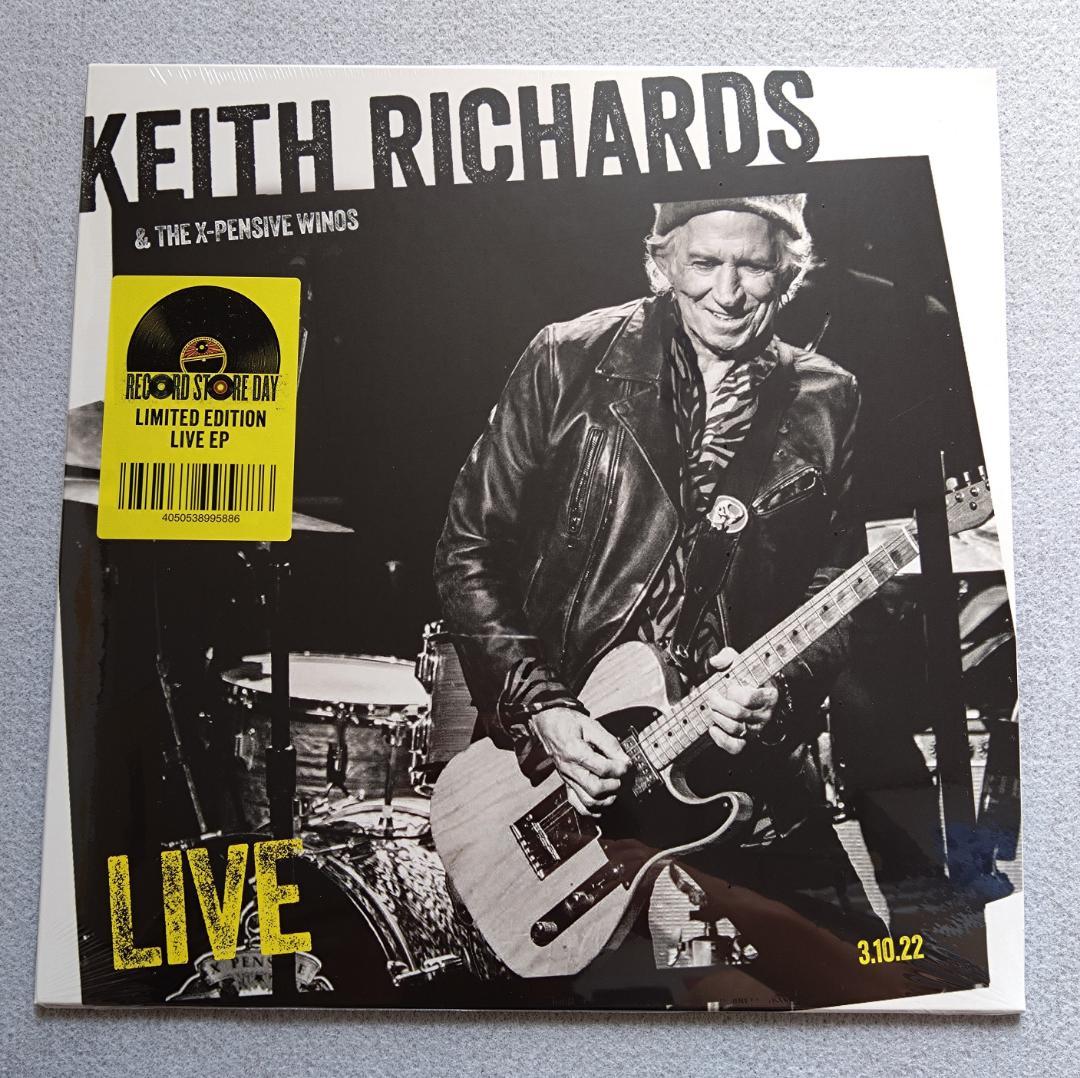 Keith Richards Live 3.10.22 RSD 2025 限定盤