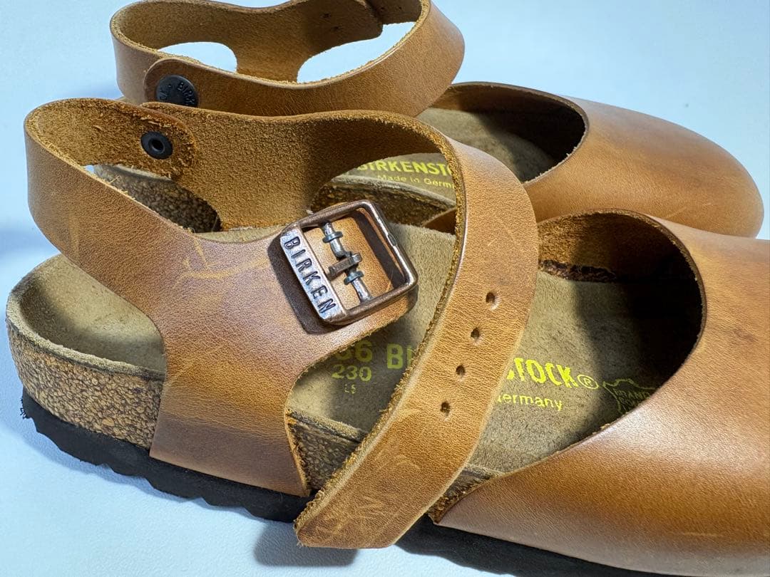 【廃番・美品】ビルケンシュトック メッシーナ 36 ナロー ブラウン