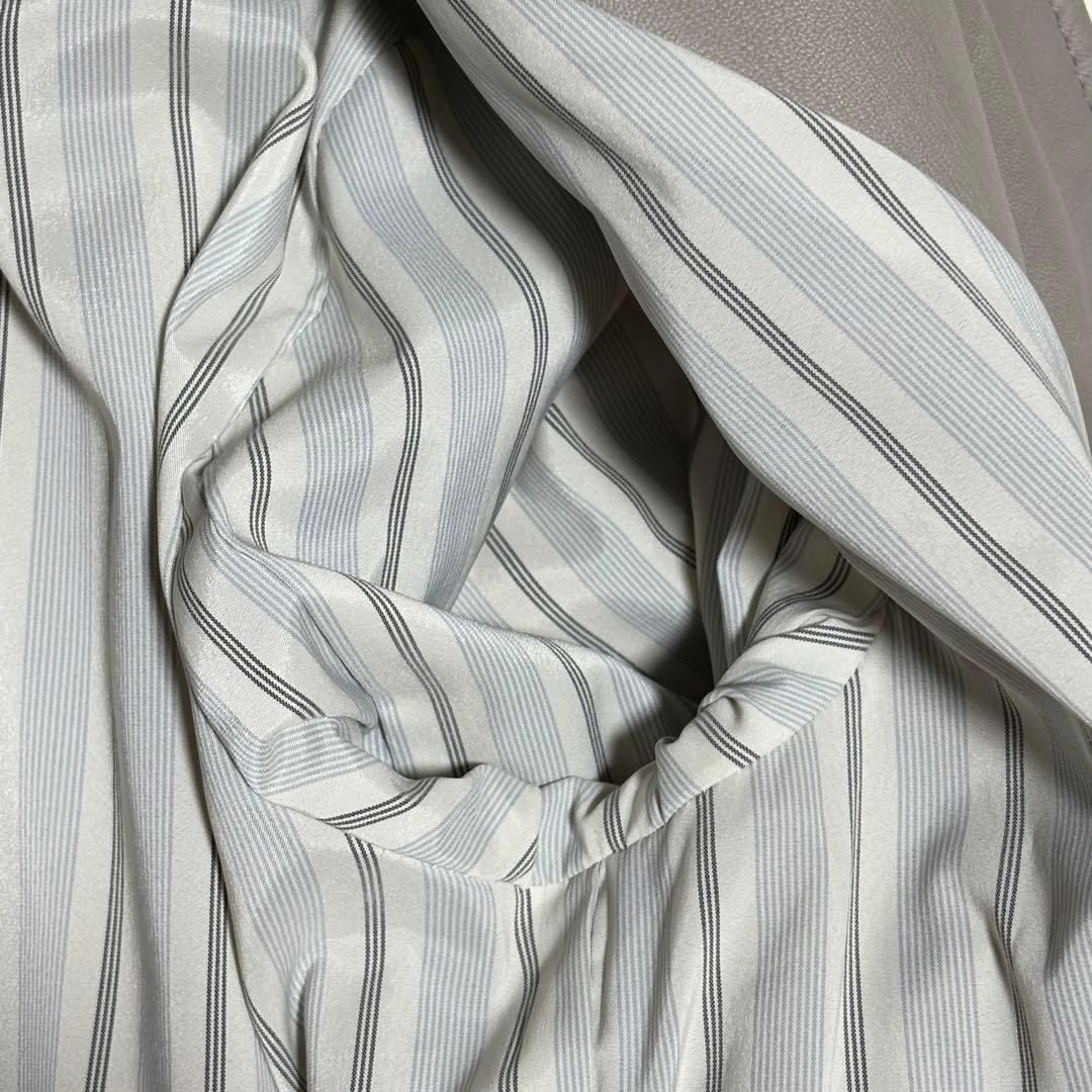 極美品 セオリー レザージャケット シングルライダース 羊革 グレージュ S