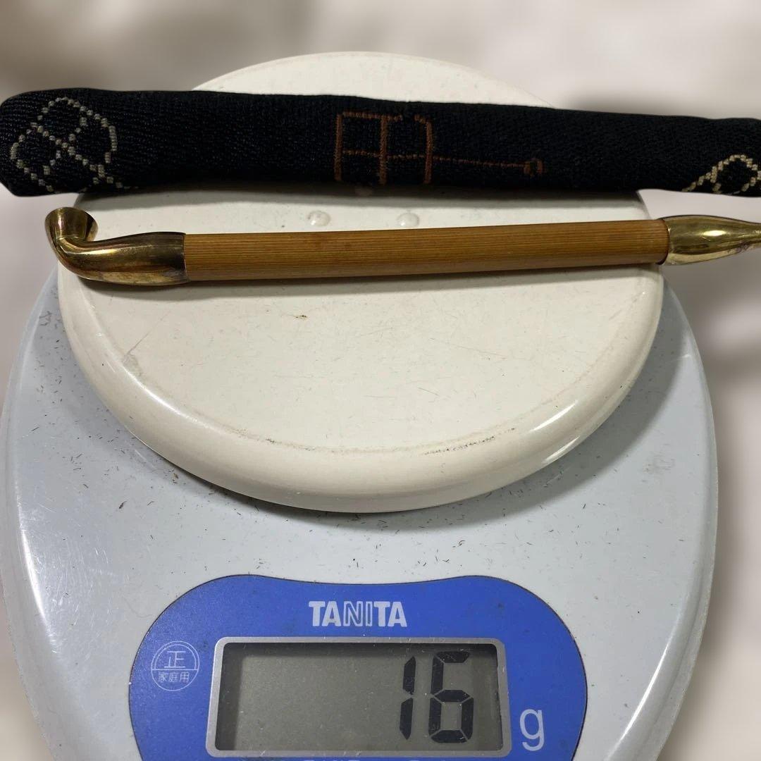 C-11 煙管　金　煙草道具　古道具　アンティーク　雑貨　美術品　工芸品