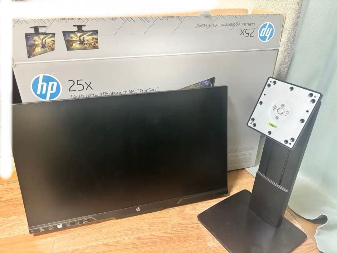HP 25x 144Hz ゲーミングディスプレイ 本体