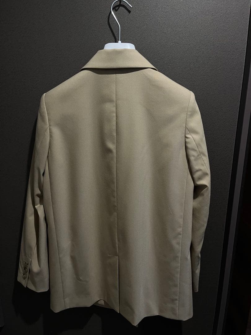 A.P.C. ベージュ ダブルブレスト ジャケット 34