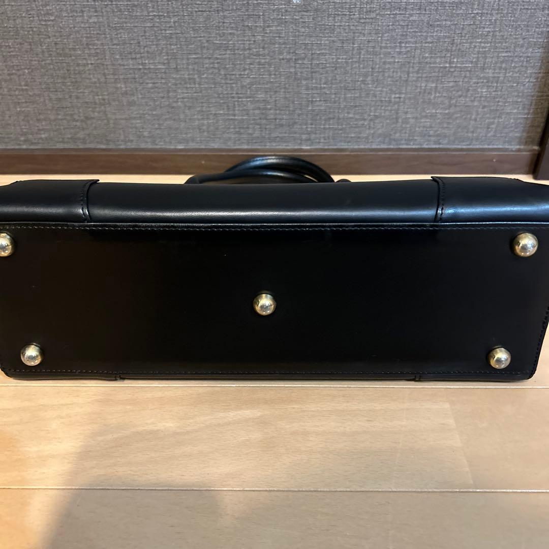 希少　廃盤　viviennewestwood ブラックレザー ハンドバッグ