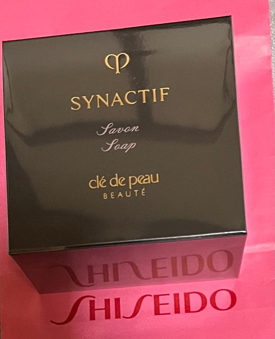 新品未開封シナクティフ サボンｎ 100g メイク落とし洗顔石鹸とメイク落とし付
