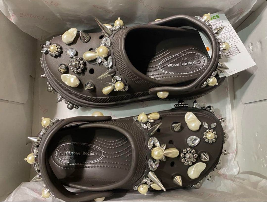 最終値下げ！Simone Rocha x Crocs 37/38