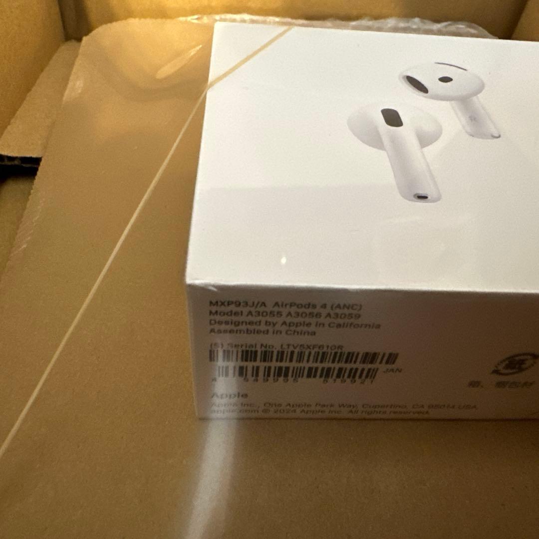 Apple AirPods 4 (ANC搭載)