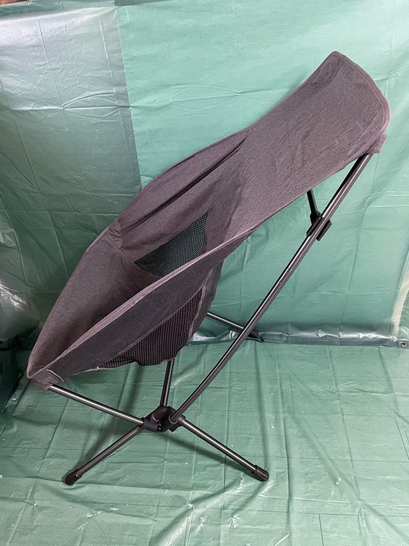 Qualzアウトドアチェア メッシュポケット付き