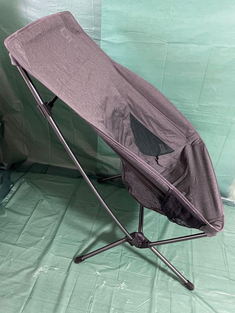 Qualzアウトドアチェア メッシュポケット付き