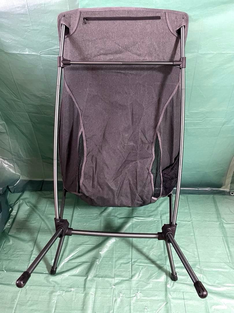 Qualzアウトドアチェア メッシュポケット付き