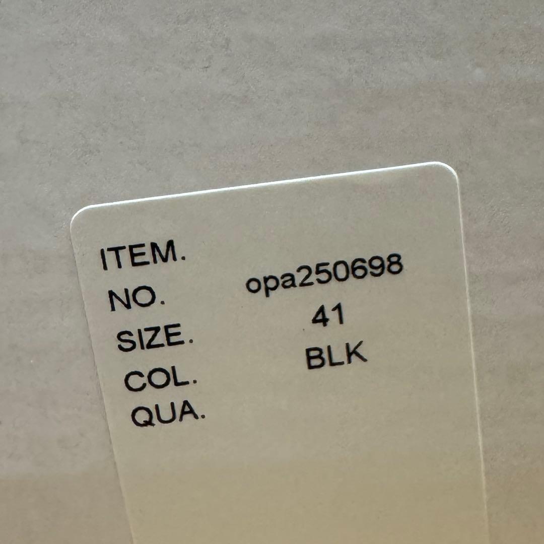 VIBRAM×OPENING ACT ボリュームリアルレザーモカシンスニーカー