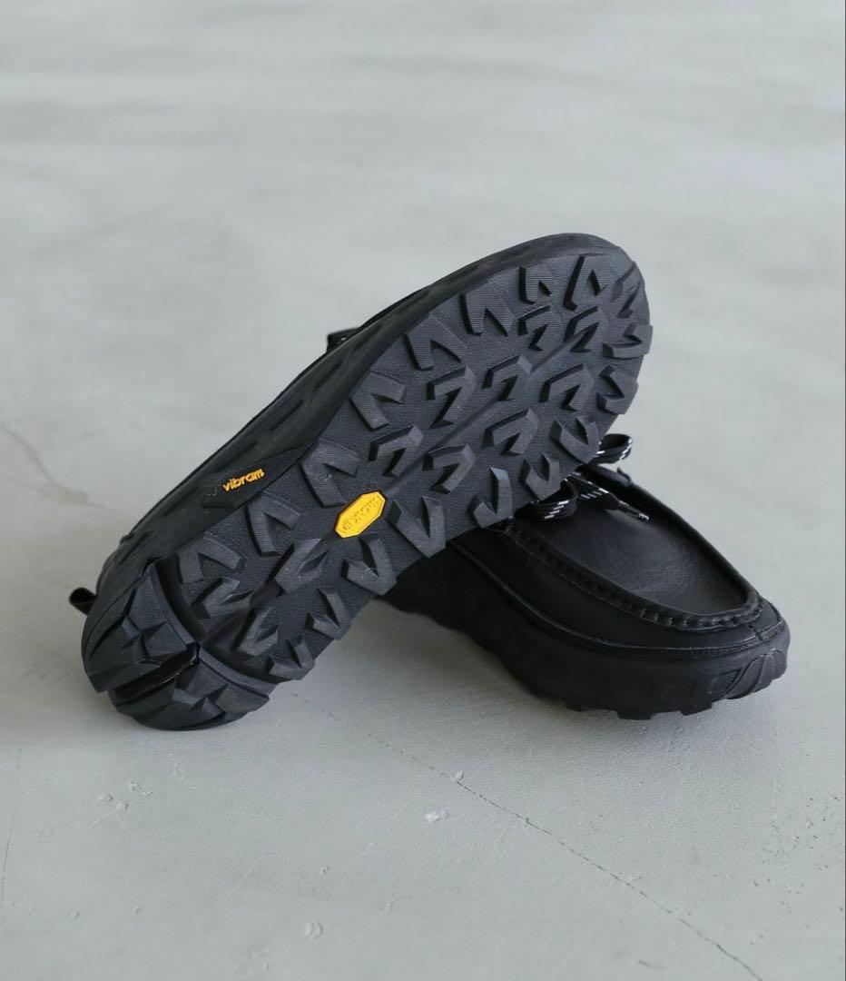VIBRAM×OPENING ACT ボリュームリアルレザーモカシンスニーカー