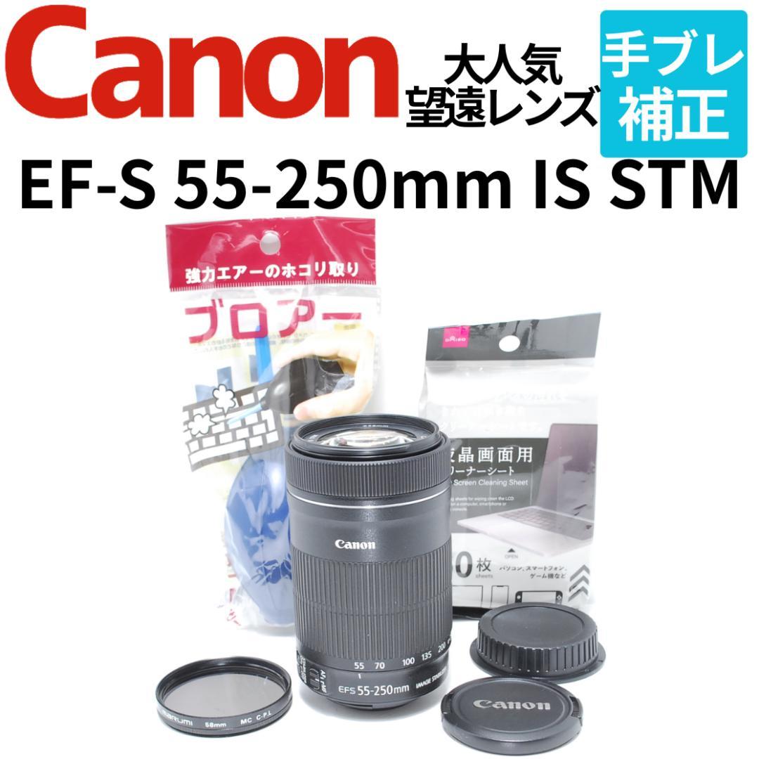 クリアな描写 Canon EF-S 55-250mm IS STM 手ぶれ補正付