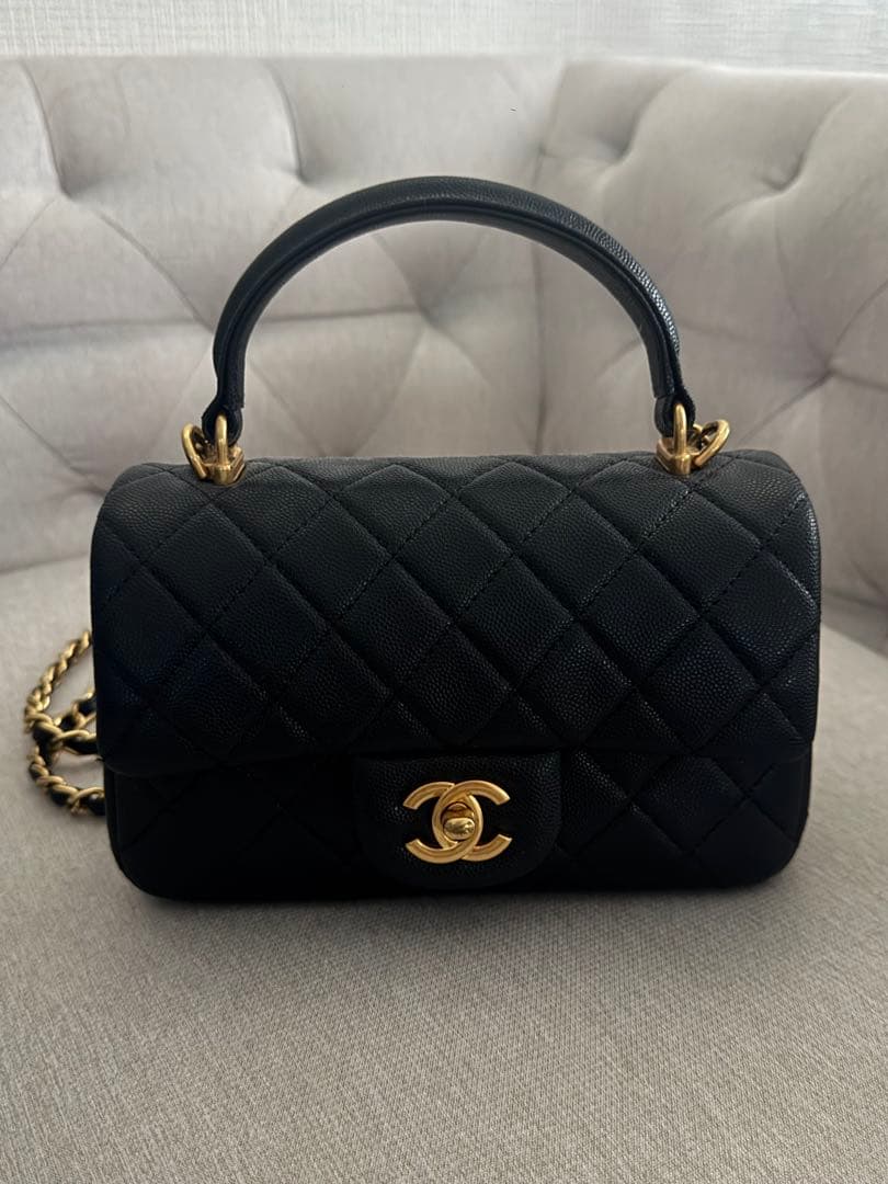 キルティング チェーンショルダーバッグ