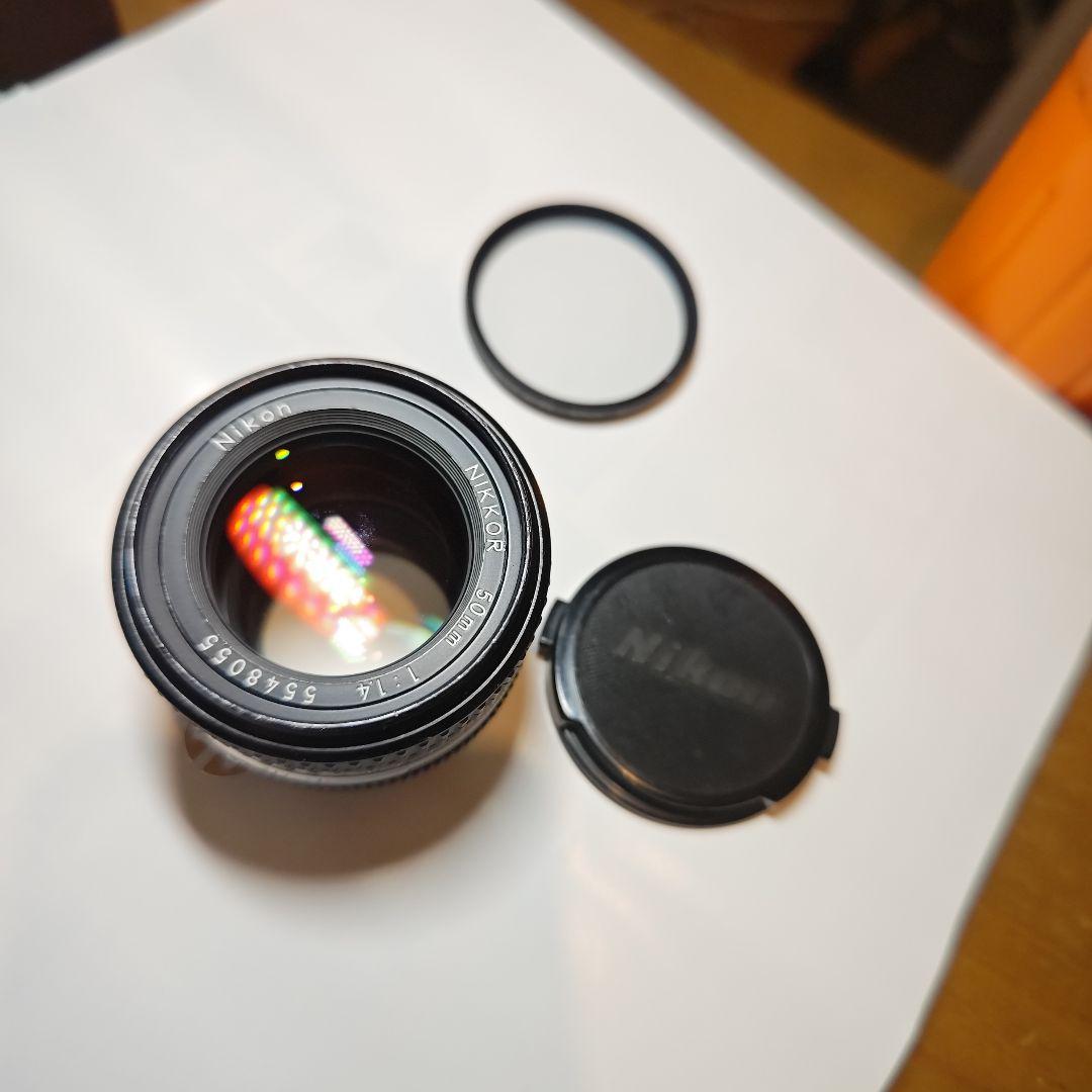 最終値下げ Ai-s Nikkor50mm f1.4 アダプター付き 別売不可