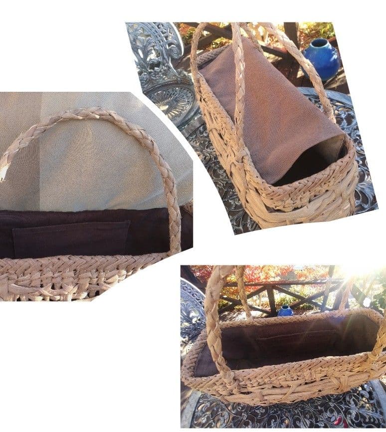 国産山葡萄かご