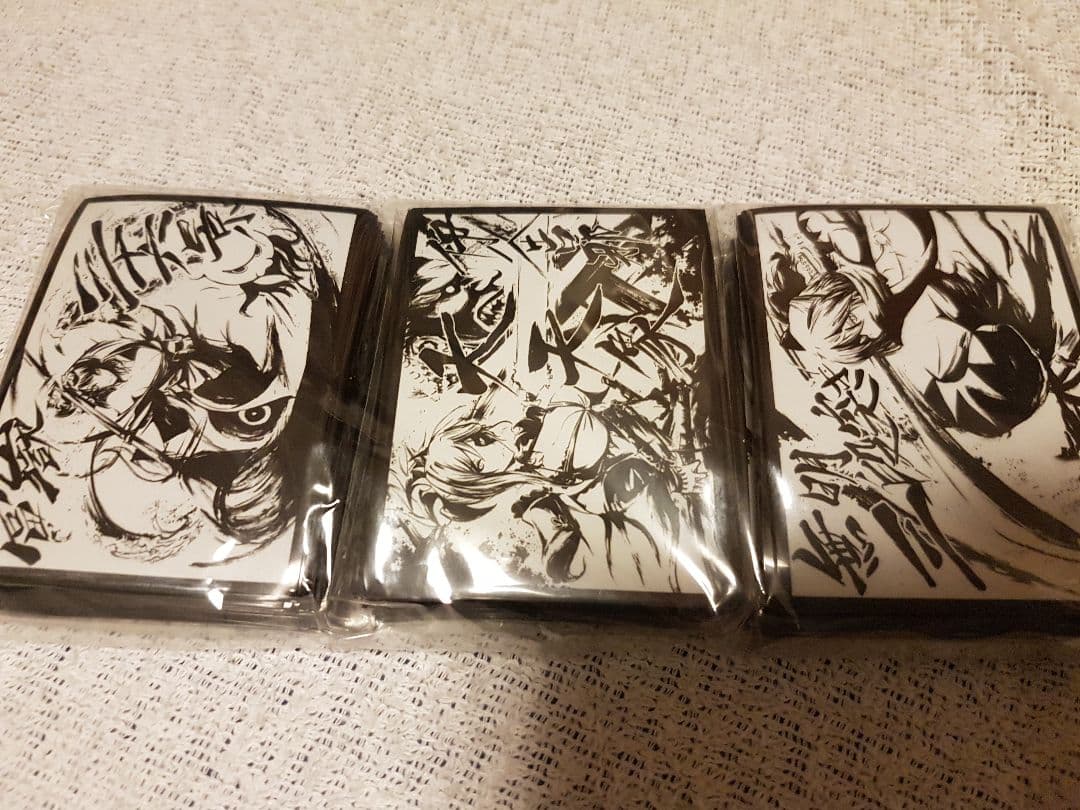 C95  混沌の女神様 北斎 武蔵 沖田 墨絵 スリーブセット 新品