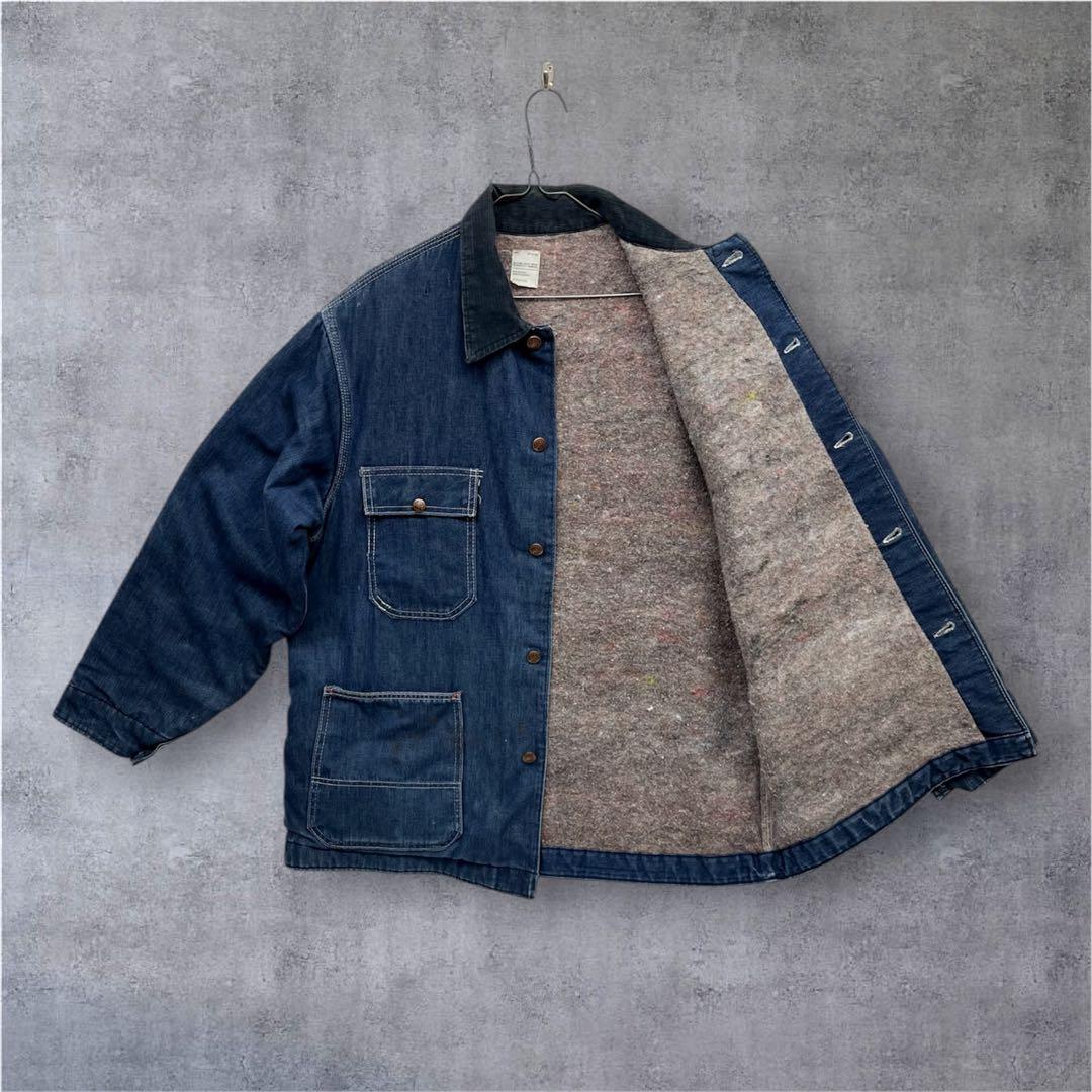 70'S BIG MAC 裏地ブランケット デニム カバーオール USA製