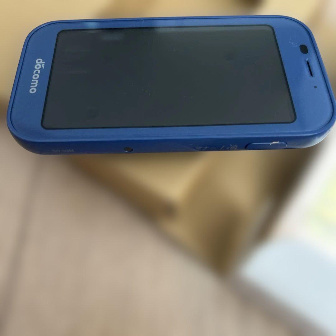 新品未使用　キッズケータイ　SH-03M ブルー