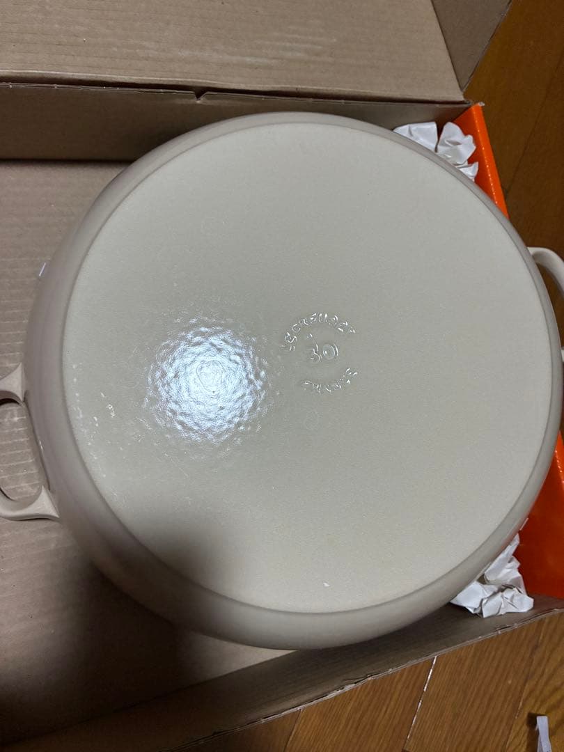 (最終価格)ル・クルーゼ　キャセロール　両手鍋　30センチ