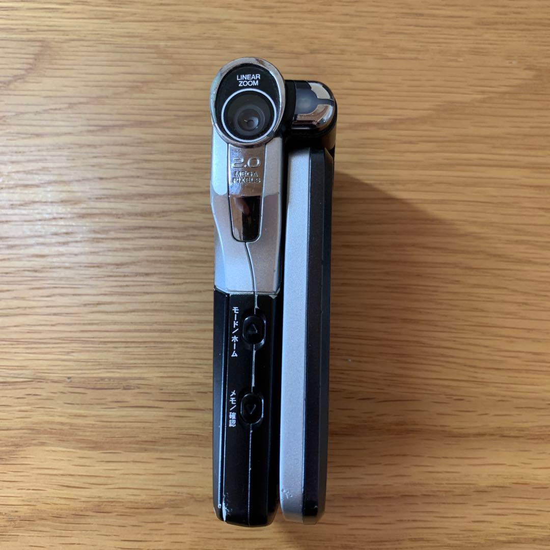 【動作確認済み】ドコモ P900iV クラウドブラック【即購入可】