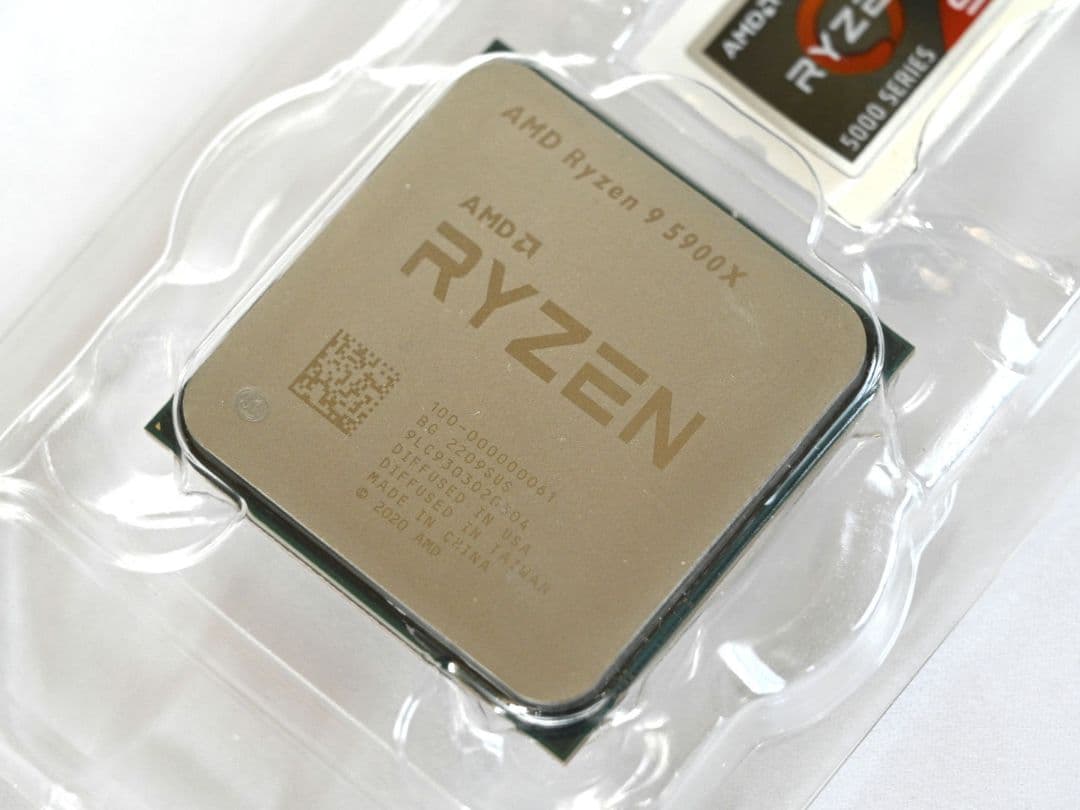 【動作確認済み】AMD Ryzen 9 5900X 国内正規品