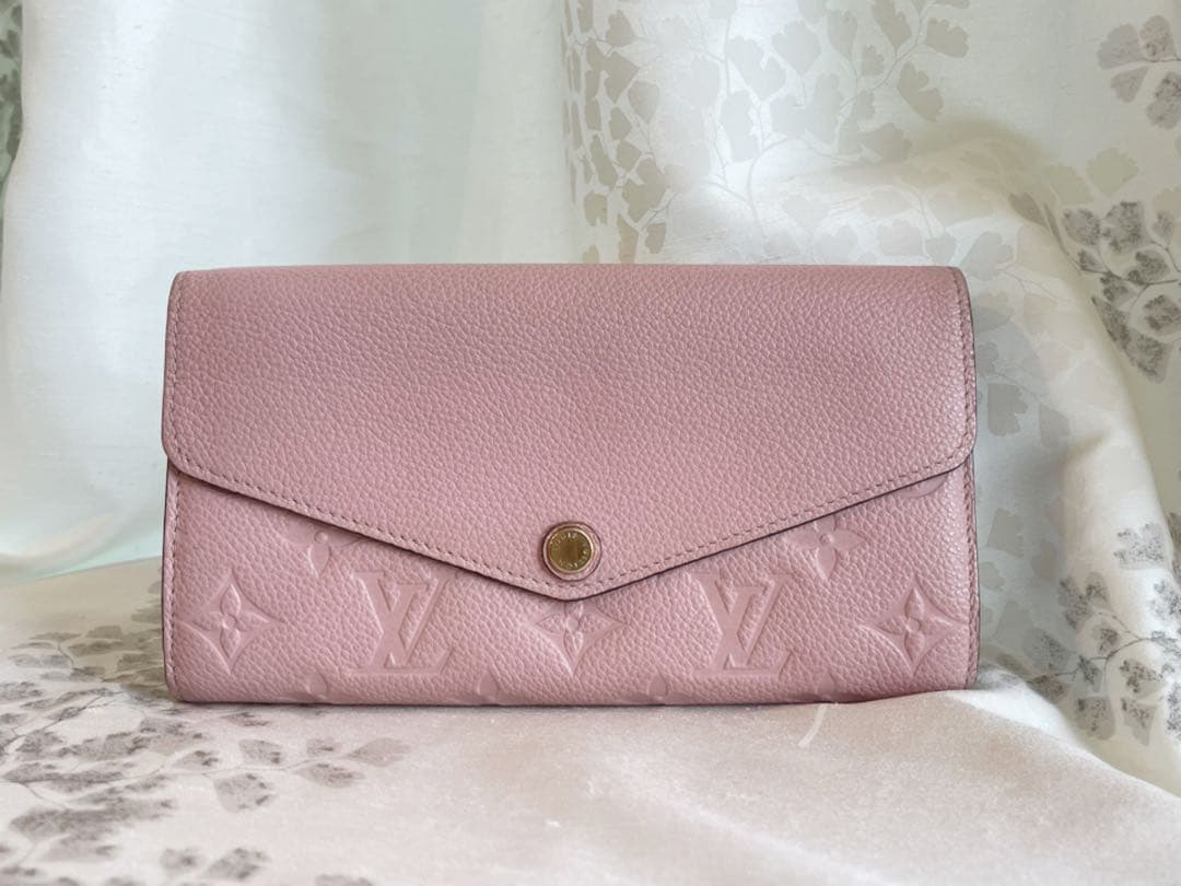 ルイヴィトン 長財布 モノグラムアンプラント ポルトフォイユ・サラ