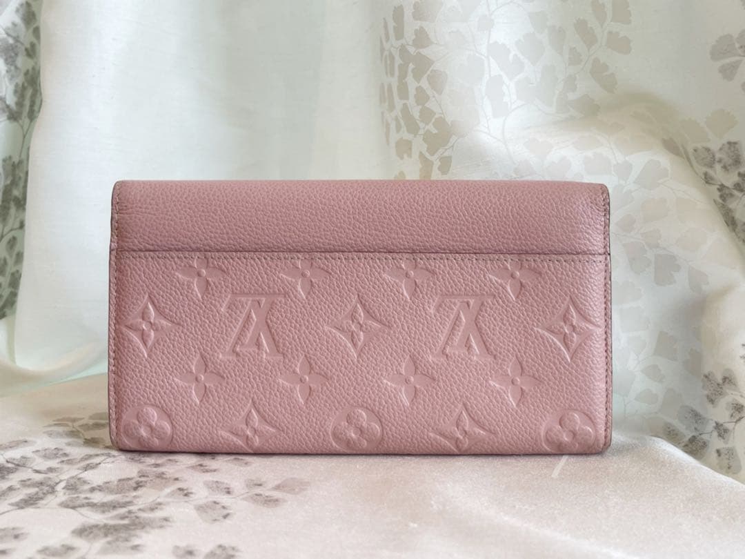 ルイヴィトン 長財布 モノグラムアンプラント ポルトフォイユ・サラ