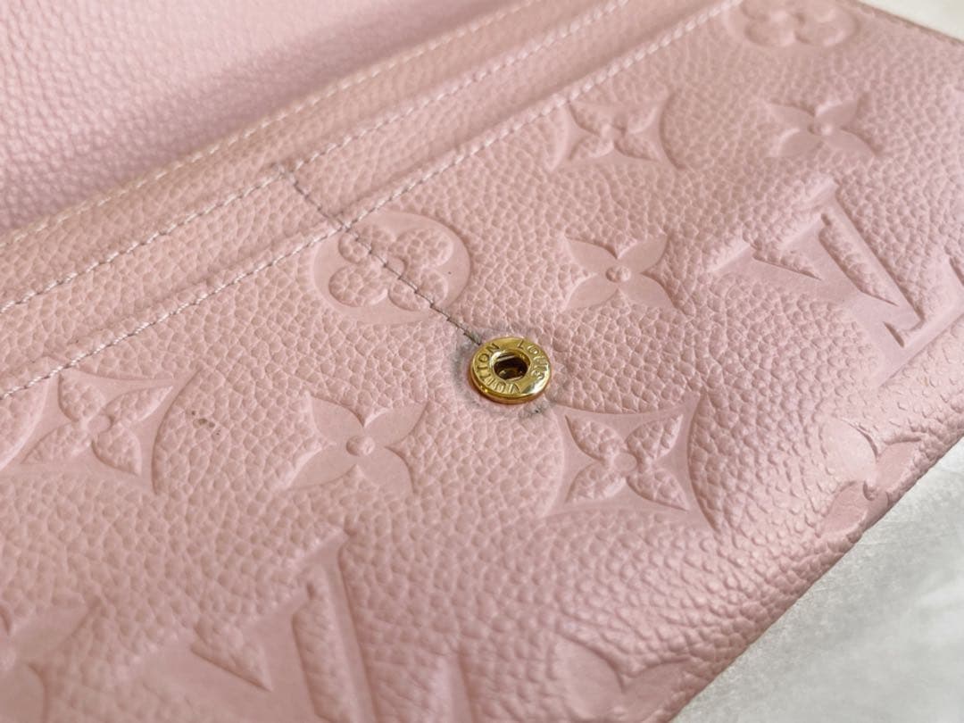 ルイヴィトン 長財布 モノグラムアンプラント ポルトフォイユ・サラ