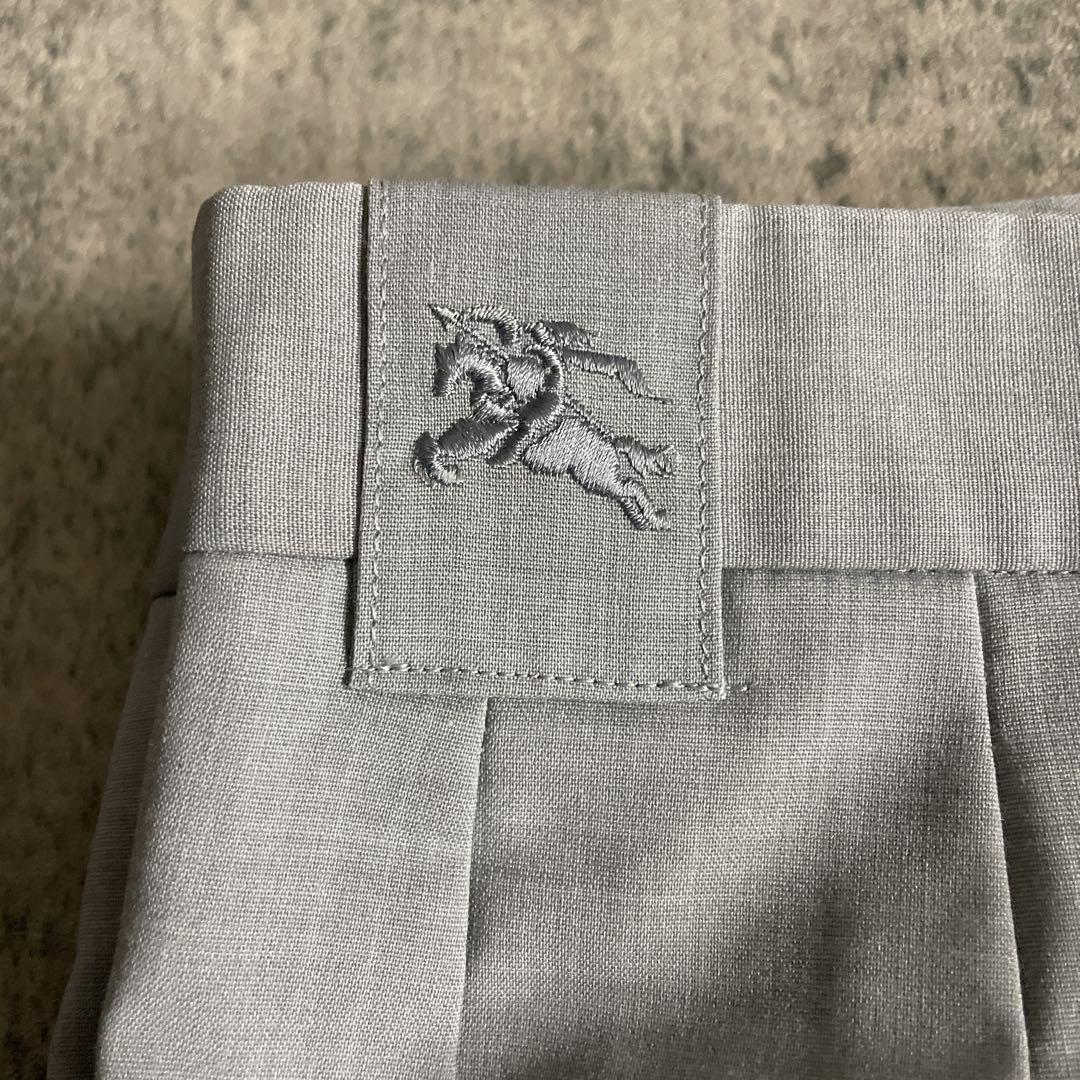 海外 c-boy 90's 太ストライプ BDシャツ BURBERRYスラックス