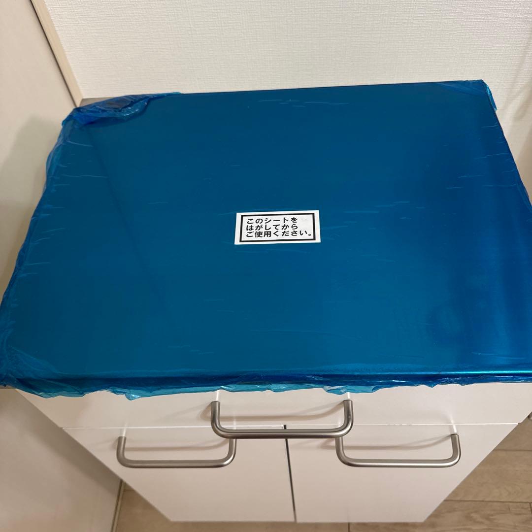 山善　ゴミストッカー　作業台　ダストボックス　引越　新生活　引き出しつき　ゴミ箱