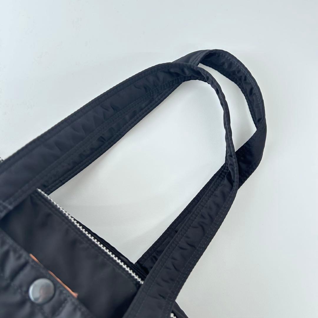 (k25)Porter タンカー ドラムバッグ ミニボストンバッグ ブラック
