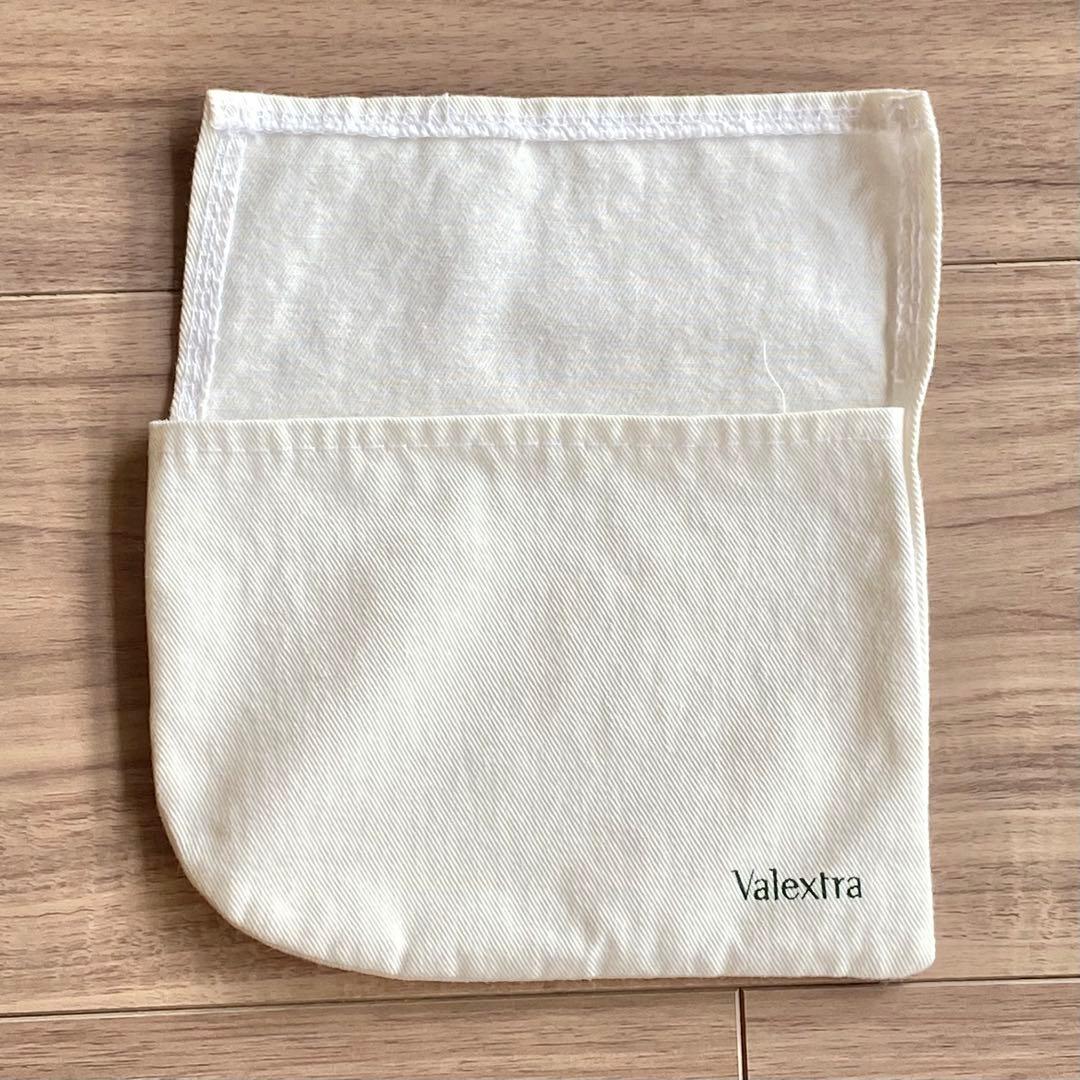 美品 Valextra ヴァレクストラ カードケース 名刺入れ ホワイト レザー