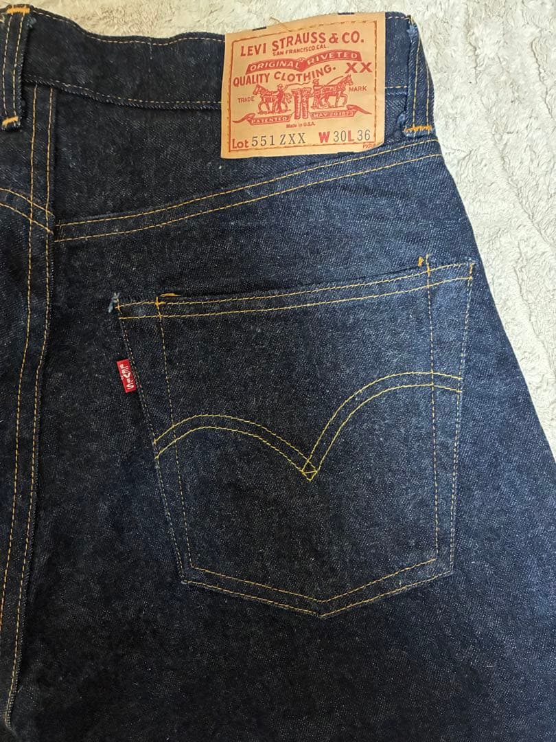 ロ*や様 LEVI'S(LVC)1960 551Z W30（米国バレンシア製）