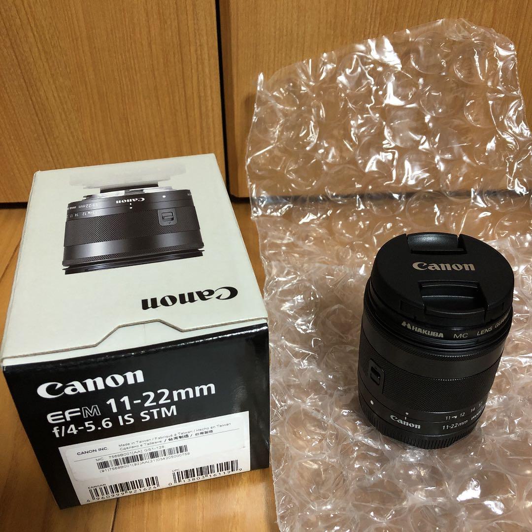 Canon カメラ　広角レンズ EF-M11-22F4-5.6 IS STM