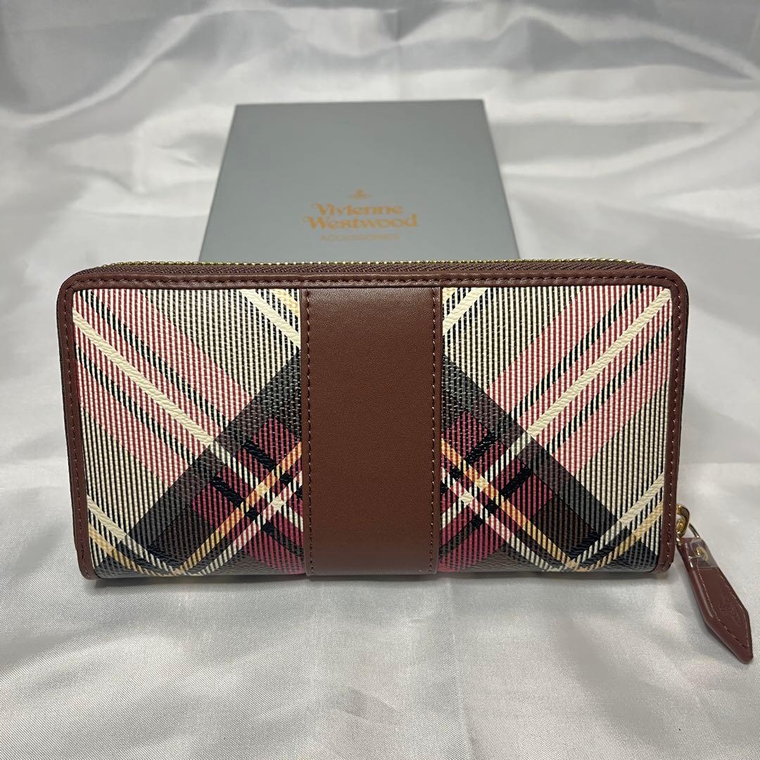 新品 Vivienne Westwood コーヒー 長財布 バレンタインに嬉しい