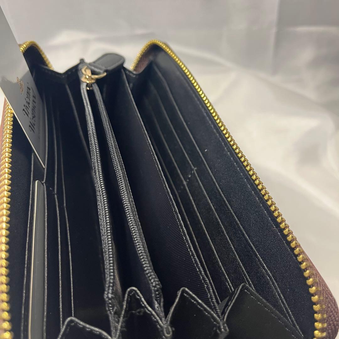 新品 Vivienne Westwood コーヒー 長財布 バレンタインに嬉しい