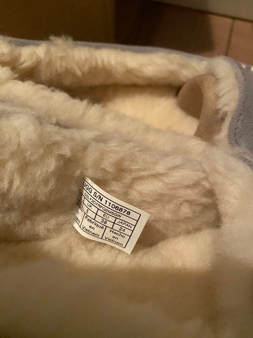 UGG ANSLEY アンスレー モカシン グレー 24cm アグ