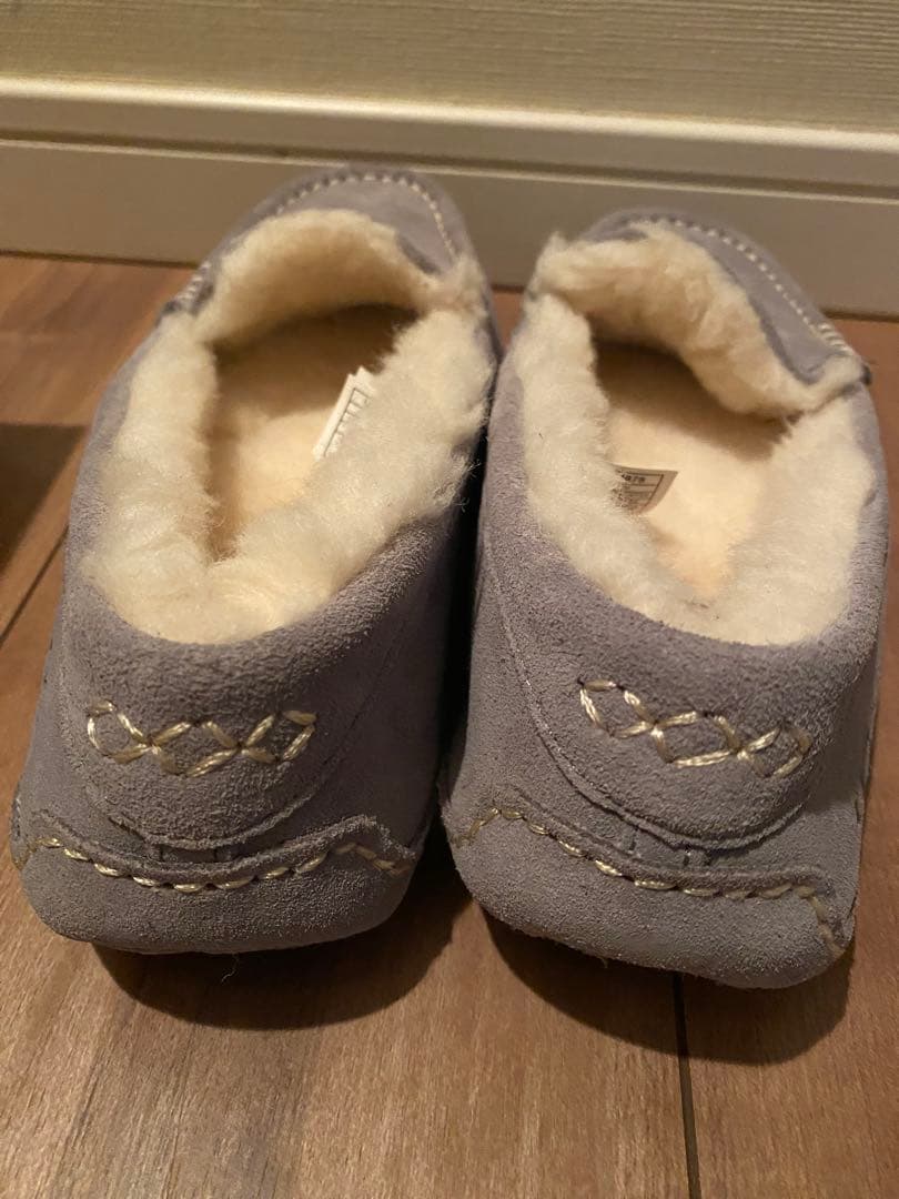UGG ANSLEY アンスレー モカシン グレー 24cm アグ