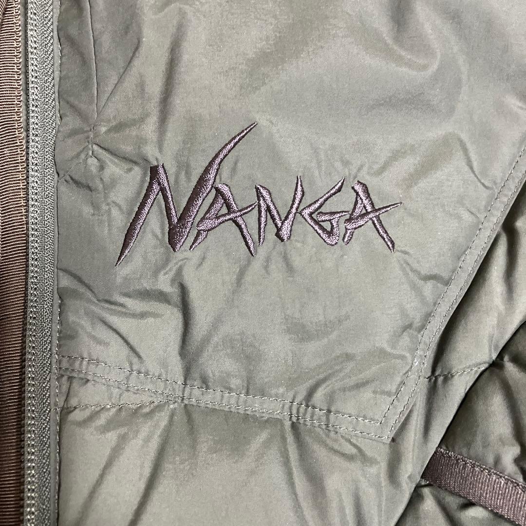 ナンガ NANGA マゼノリッジジャケット カーキ Lサイズ
