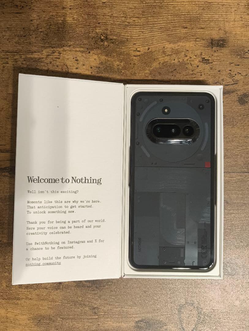 Nothing Phone (3a) ブラック 256GB 本体