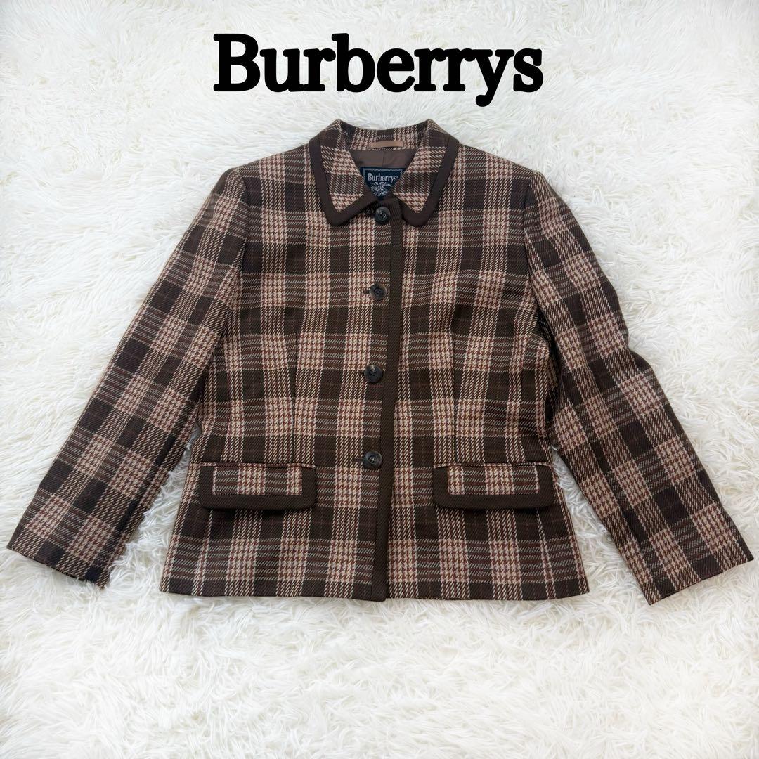 Burberry ジャケット チェック ノバチェック コート 9AR ウール