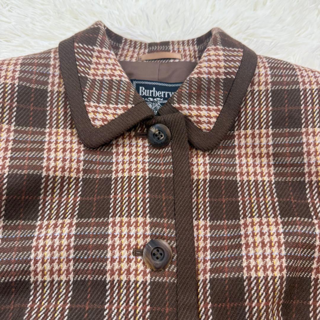 Burberry ジャケット チェック ノバチェック コート 9AR ウール