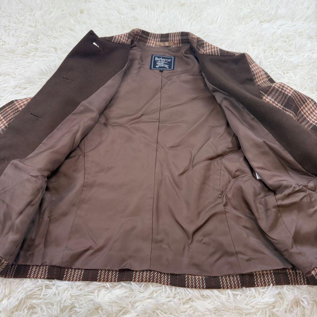 Burberry ジャケット チェック ノバチェック コート 9AR ウール