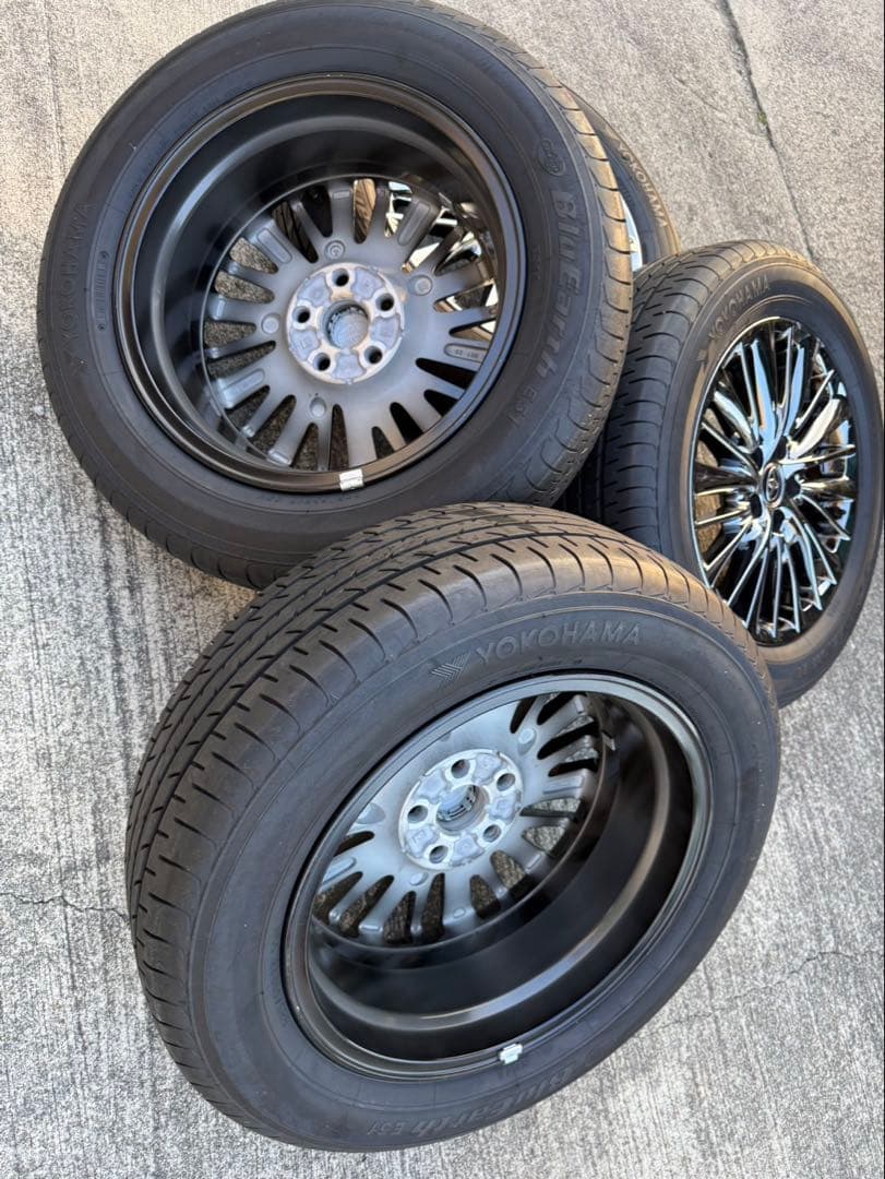 30アルファード後期　エグゼクティブラウンジ　純正ホイール　純正メッキ