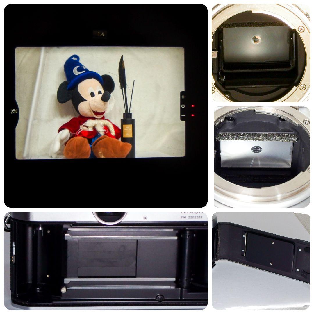 極上美品 完動 NIKON ニコン FM 整備/性能測定OK ファインダー綺麗