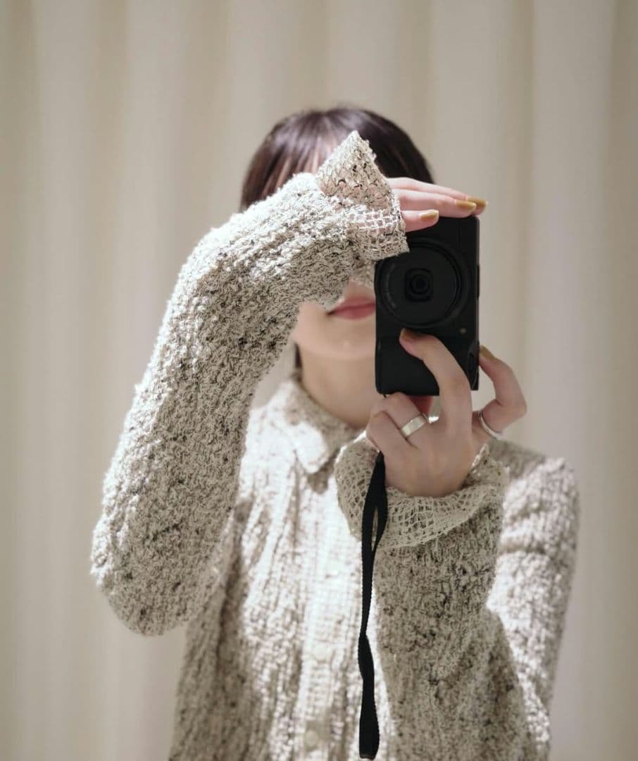 【専用】　CLANE クラネ MIX MESH GATHER SHIRT