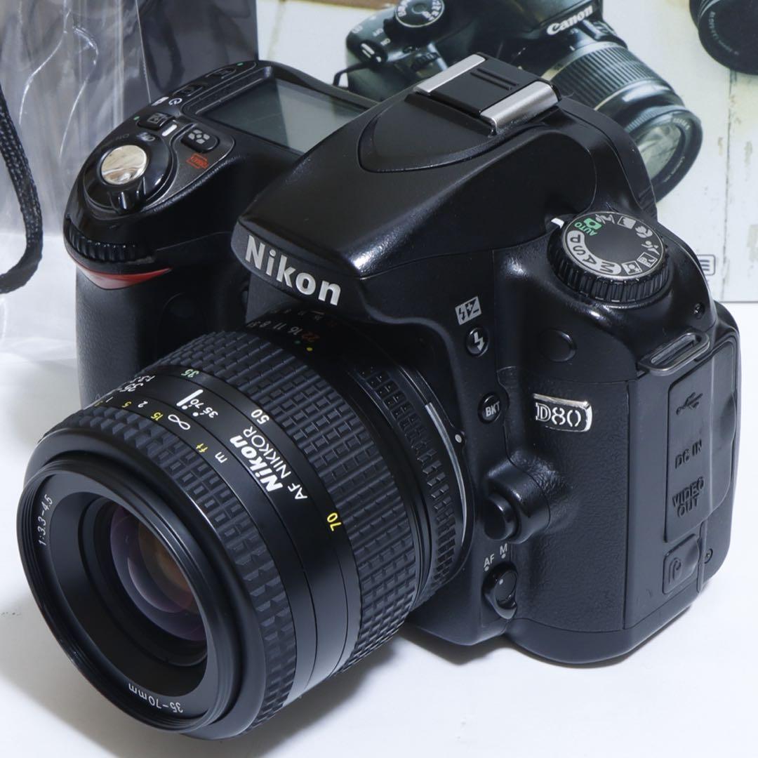 ☆スマホに送れる一眼レフ☆WiFi☆ Nikon D80セット