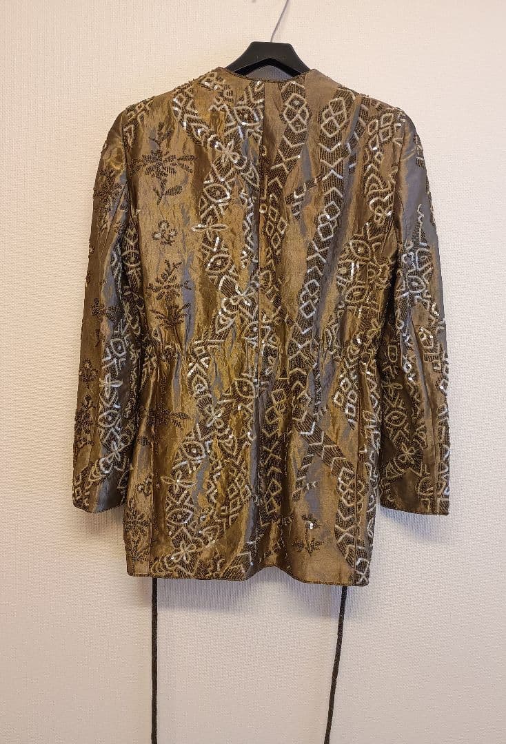 Giorgio ARMANI ジョルジオ アルマーニ 刺繍とビーズのジャケット